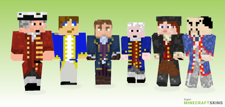 18th century Minecraft Skins - Best Free Minecraft skins for Girls and Boys