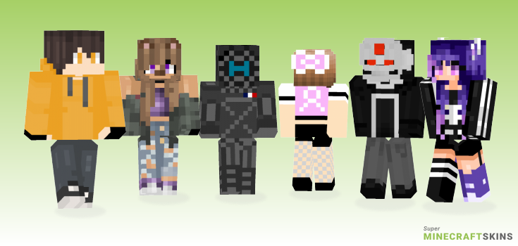 1st Minecraft Skins - Best Free Minecraft skins for Girls and Boys