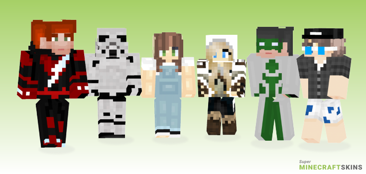 2nd Minecraft Skins - Best Free Minecraft skins for Girls and Boys