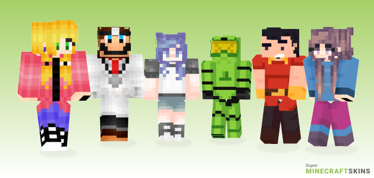 3d Minecraft Skins - Best Free Minecraft skins for Girls and Boys