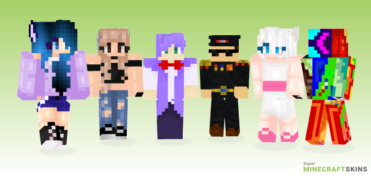 3rd Minecraft Skins - Best Free Minecraft skins for Girls and Boys