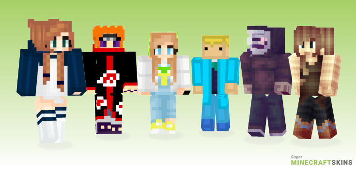 6th Minecraft Skins - Best Free Minecraft skins for Girls and Boys