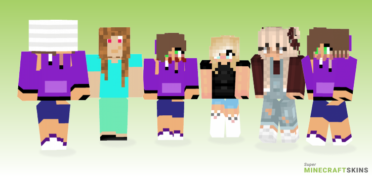 Abby Minecraft Skins - Best Free Minecraft skins for Girls and Boys