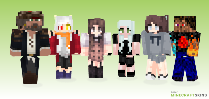 Actual Minecraft Skins - Best Free Minecraft skins for Girls and Boys