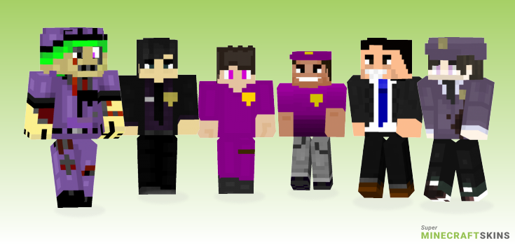 Afton Minecraft Skins - Best Free Minecraft skins for Girls and Boys