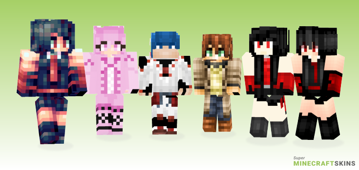 Akame ga Minecraft Skins - Best Free Minecraft skins for Girls and Boys