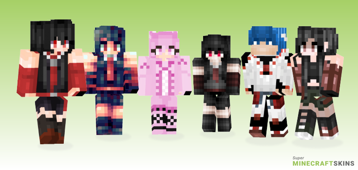 Akame Minecraft Skins - Best Free Minecraft skins for Girls and Boys