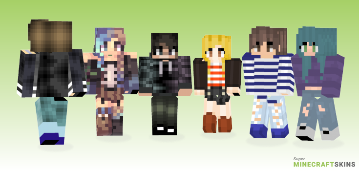 All Minecraft Skins - Best Free Minecraft skins for Girls and Boys