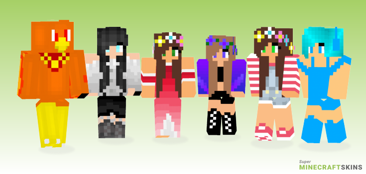 Ally Minecraft Skins - Best Free Minecraft skins for Girls and Boys