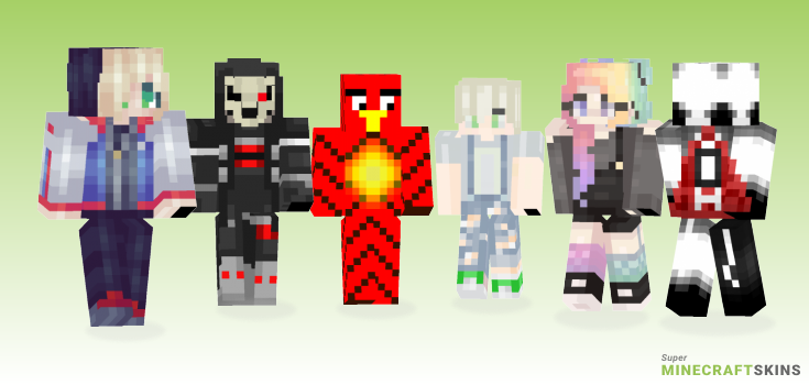 Angry Minecraft Skins - Best Free Minecraft skins for Girls and Boys