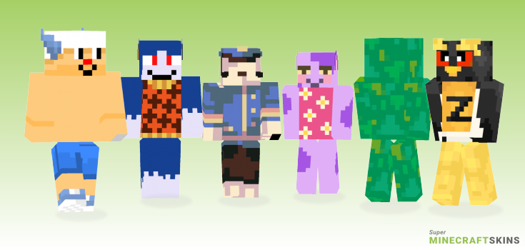 Animal crossing Minecraft Skins - Best Free Minecraft skins for Girls and Boys