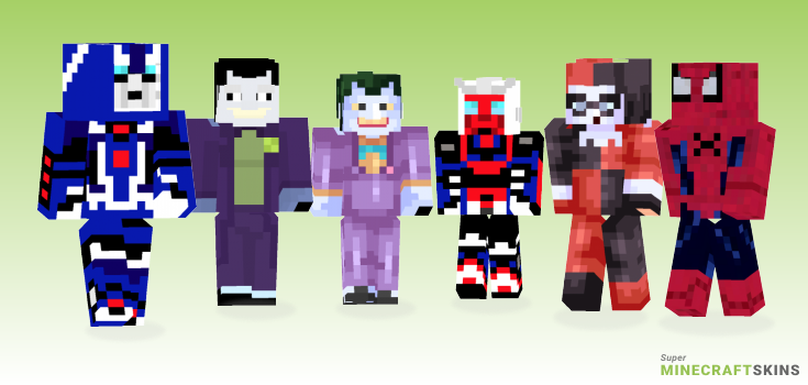 Animated Minecraft Skins - Best Free Minecraft skins for Girls and Boys