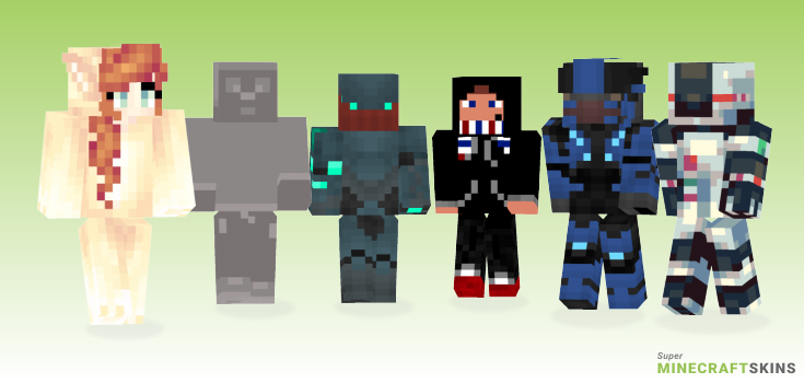 Anniversary Minecraft Skins - Best Free Minecraft skins for Girls and Boys