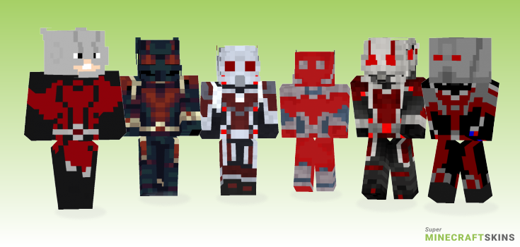Ant man Minecraft Skins - Best Free Minecraft skins for Girls and Boys