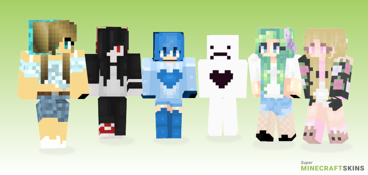 Anymore Minecraft Skins - Best Free Minecraft skins for Girls and Boys