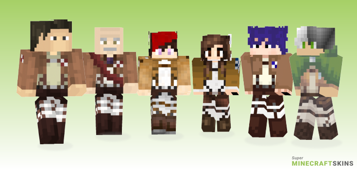 Aot Minecraft Skins - Best Free Minecraft skins for Girls and Boys