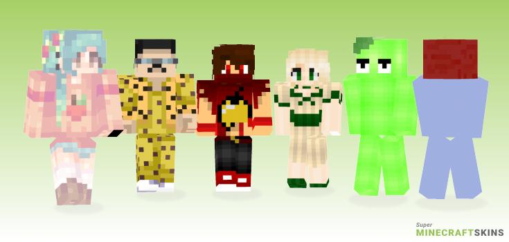 Apple Minecraft Skins - Best Free Minecraft skins for Girls and Boys