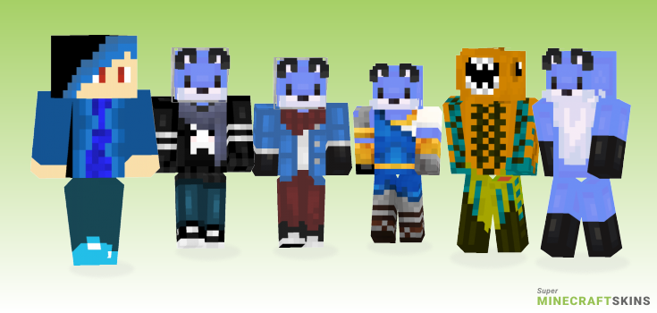 Aquatic Minecraft Skins - Best Free Minecraft skins for Girls and Boys