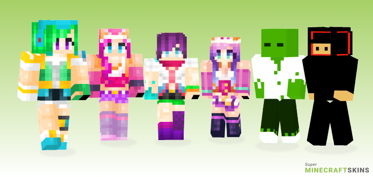 Arcade Minecraft Skins - Best Free Minecraft skins for Girls and Boys