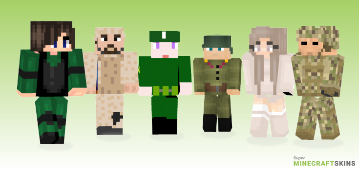 Army Minecraft Skins - Best Free Minecraft skins for Girls and Boys