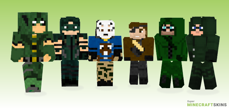 Arrow cw Minecraft Skins - Best Free Minecraft skins for Girls and Boys