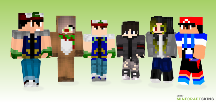 Ash Minecraft Skins - Best Free Minecraft skins for Girls and Boys