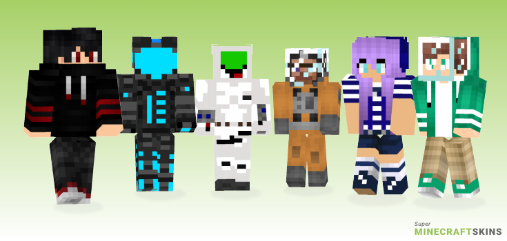 Astro Minecraft Skins - Best Free Minecraft skins for Girls and Boys