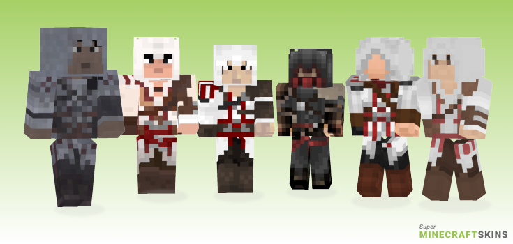 Auditore Minecraft Skins - Best Free Minecraft skins for Girls and Boys