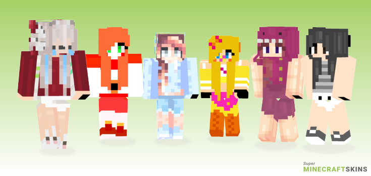 Baby Minecraft Skins - Best Free Minecraft skins for Girls and Boys