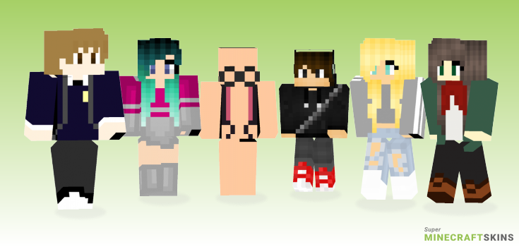 Backpack Minecraft Skins - Best Free Minecraft skins for Girls and Boys