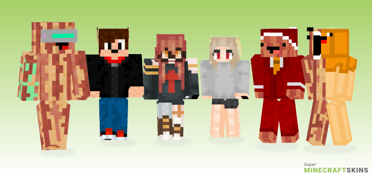 Bacon Minecraft Skins - Best Free Minecraft skins for Girls and Boys