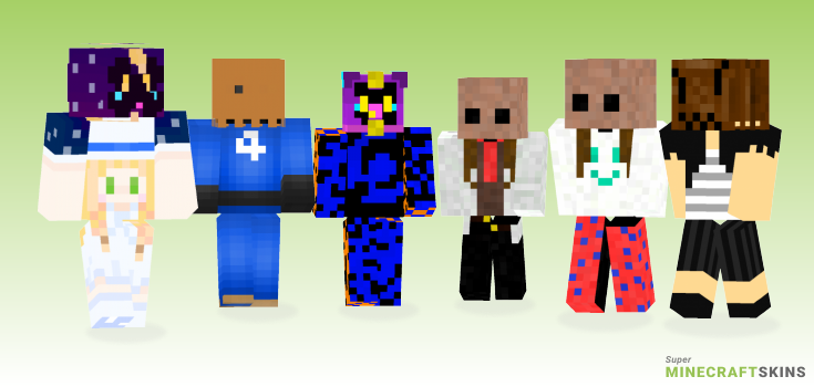 Bag Minecraft Skins - Best Free Minecraft skins for Girls and Boys