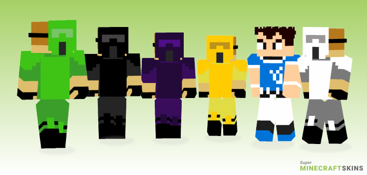 Ball uniform Minecraft Skins - Best Free Minecraft skins for Girls and Boys