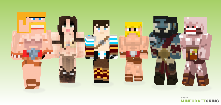 Barbarian Minecraft Skins - Best Free Minecraft skins for Girls and Boys