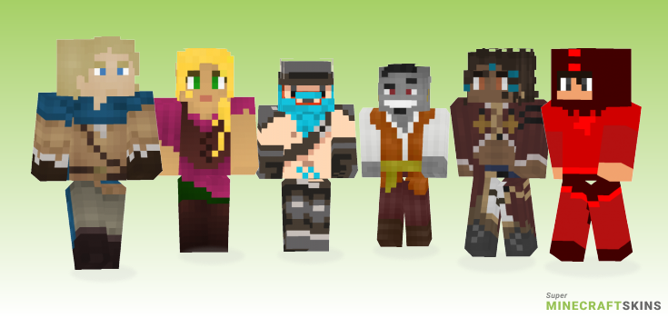 Bard Minecraft Skins - Best Free Minecraft skins for Girls and Boys