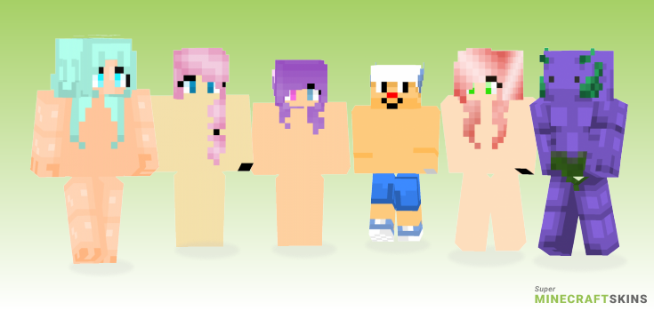 Base Minecraft Skins - Best Free Minecraft skins for Girls and Boys