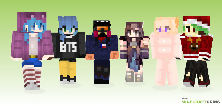 Based Minecraft Skins - Best Free Minecraft skins for Girls and Boys