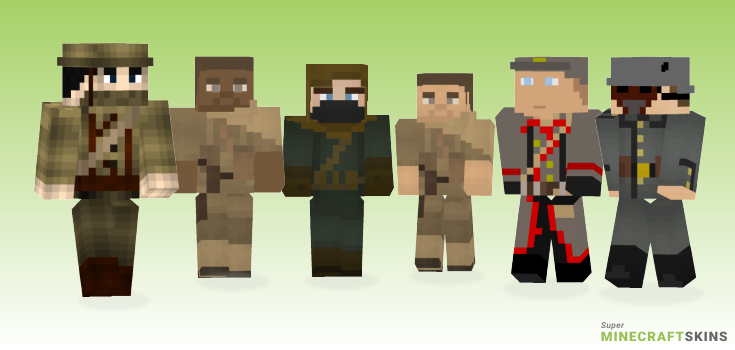 Battlefield Minecraft Skins - Best Free Minecraft skins for Girls and Boys
