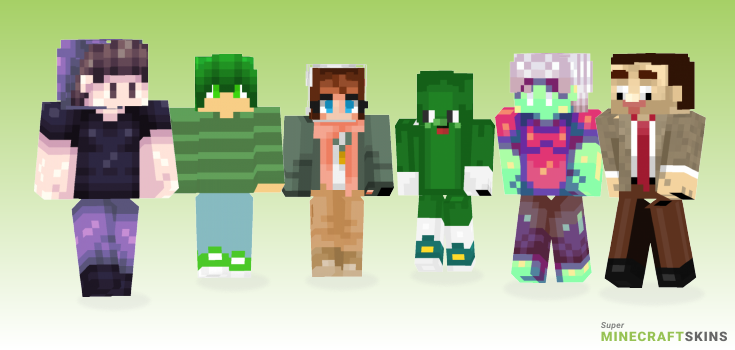 Bean Minecraft Skins - Best Free Minecraft skins for Girls and Boys