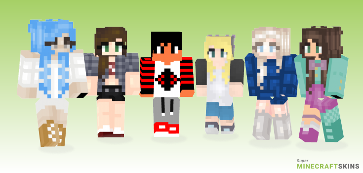 Beans Minecraft Skins - Best Free Minecraft skins for Girls and Boys