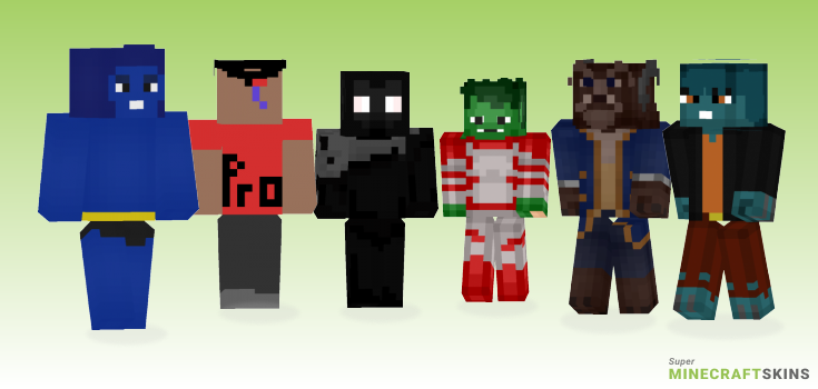 Beast Minecraft Skins - Best Free Minecraft skins for Girls and Boys