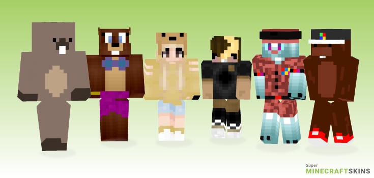 Beaver Minecraft Skins - Best Free Minecraft skins for Girls and Boys