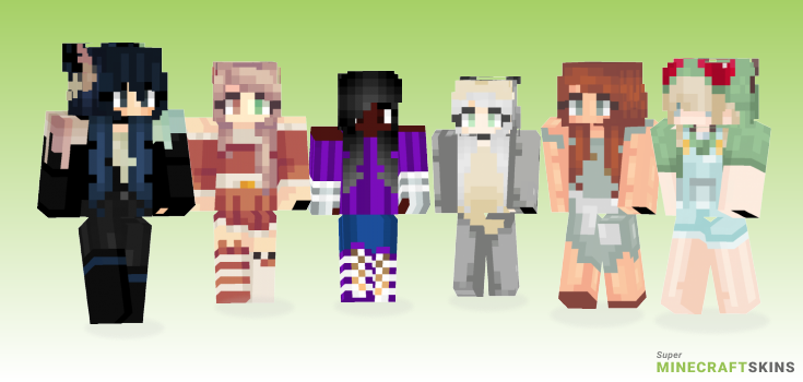 Been Minecraft Skins - Best Free Minecraft skins for Girls and Boys