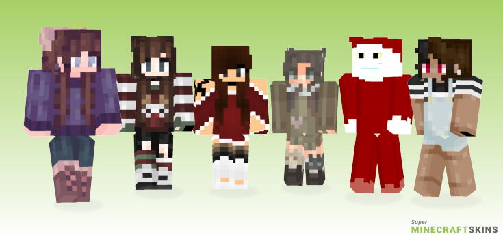 Before Minecraft Skins - Best Free Minecraft skins for Girls and Boys