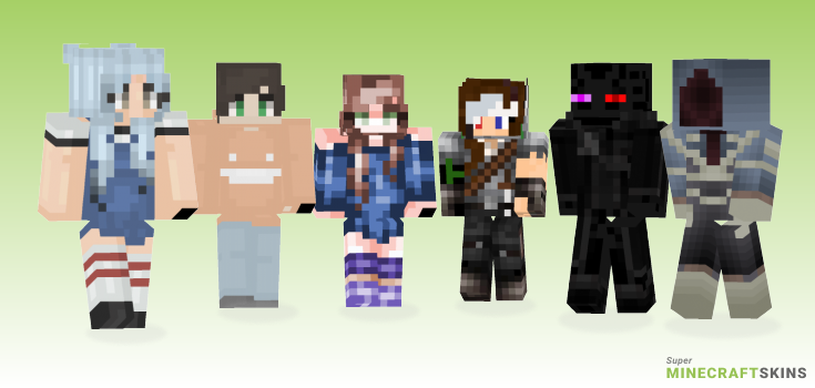 Being Minecraft Skins - Best Free Minecraft skins for Girls and Boys
