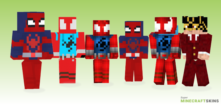 Ben reilly Minecraft Skins - Best Free Minecraft skins for Girls and Boys