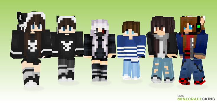 Bend Minecraft Skins - Best Free Minecraft skins for Girls and Boys