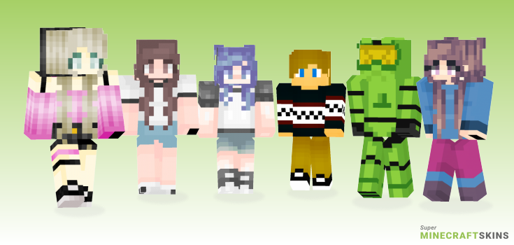 Better Minecraft Skins - Best Free Minecraft skins for Girls and Boys