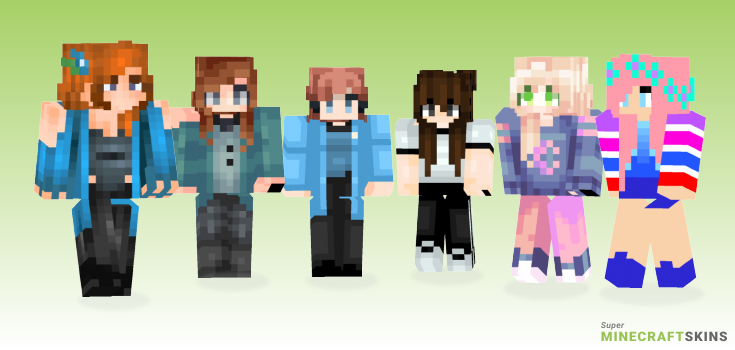Beverly Minecraft Skins - Best Free Minecraft skins for Girls and Boys