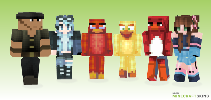 Birds Minecraft Skins - Best Free Minecraft skins for Girls and Boys